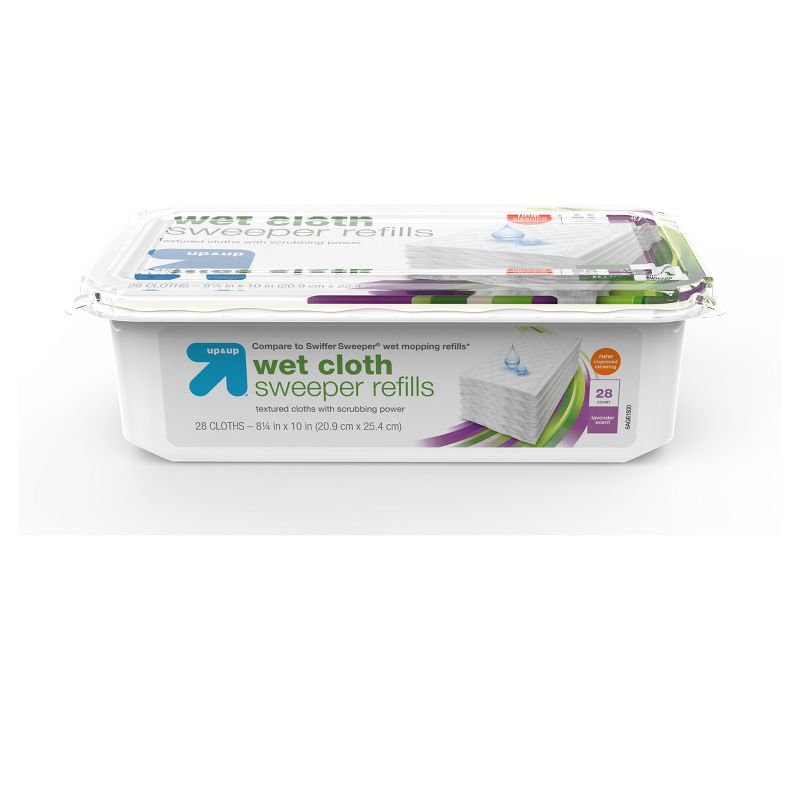 Floor Wipes - Lavender Scent - 28ct - up &#38; up&#8482;, 1 of 5