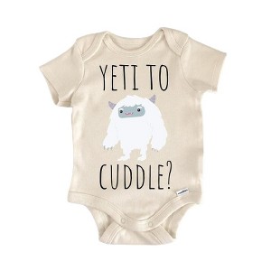 Yeti Sasquatch Big Foot Newborn Baby Onesie® Bodysuit GS1 - 1 of 4