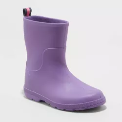 Totes Kids' Cirrus Charley Rain Boots - Purple 5-6