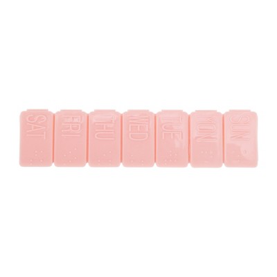 Unique Bargains 7 Grid Portable Pill Case 1 Pc