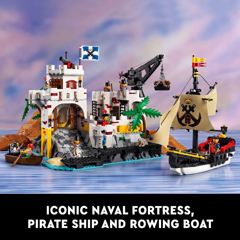 LEGO Icons Eldorado Fortress with Pirate Ship Building Kit 10320, 4 of 9