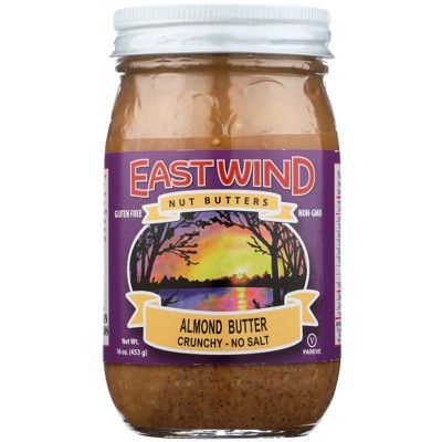 East Wind Almond Butter Crunch - 6 pack, 16 oz