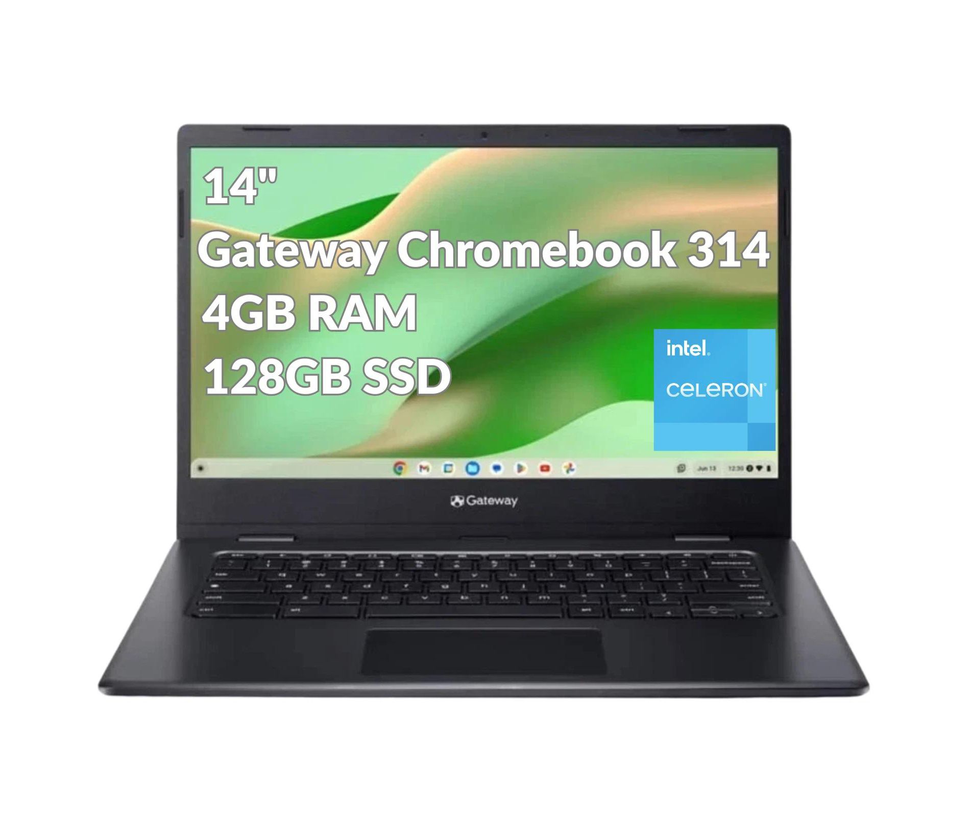Refurbished Acer Gateway Chromebook 314 14 inch HD Intel Celeron N4500 4GB RAM 128GB eMMC Chrome OS Manufacturer Refurbished