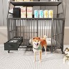 Gulches 40in H x 48in W x 24in D StoreCage Pet Crate Black Gray 1 Pack Cat Dog Livestock Supplies Product type - 2 of 4