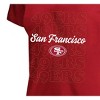 Nfl San Francisco 49ers Short Sleeve V-neck Plus Size T-shirt - 3x : Target