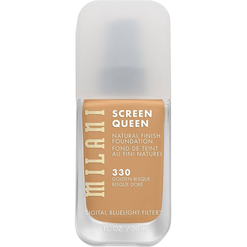 Milani Screen Queen Cruelty Free Foundation with Digital Bluelight Filter Technology - 1 fl oz, 1 of 6