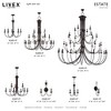 Livex Lighting Estate 5 - Light Chandelier in  Bronze - 3 of 4