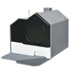 PawHut Hooded Cat Litter Box with Kitty Litter Mat, Easy-Clean Pull-Out Drawer, Dog Proof, House Shape Hooded Pan, Scoop, Gray - 4 of 4