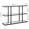 Black Bronze Console Table - Henn&Hart - 3 of 4