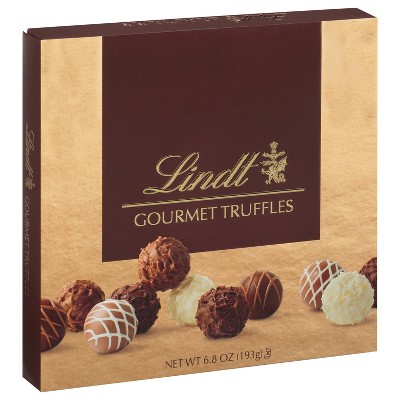 Lindt Gourmet Chocolate Truffle Gift Box - 6.8oz