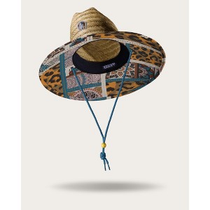 Hemlock Bazaar Straw Lifeguard Hat One Size - 1 of 4