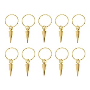Unique Bargains Wings Hair Ring Pendants 10 Pcs - 1 of 4