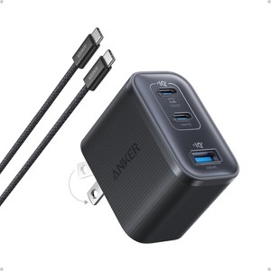 Anker Nano Charger, Ultra-Fast 70W Output 3-Port