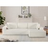 108'' L-Shaped Sectional Sofas with Full Foam Cushioning and No Assembly Required, Left Facing Sleeper Couch for Living Room or Bedroom - 4 of 4