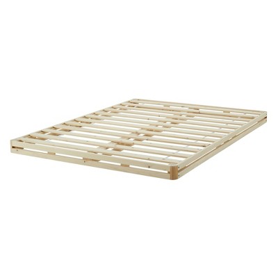 Twin 4-Inch Low Profile Wooden Mattress Foundation