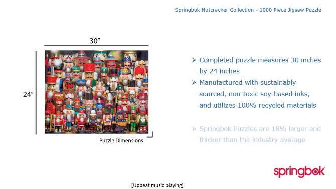 Springbok Nutcracker Collection Puzzle 1000pc, 2 of 6, play video