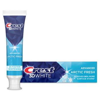 Crest 3D White Advanced Teeth Whitening Arctic Fresh Toothpaste - 3.3oz