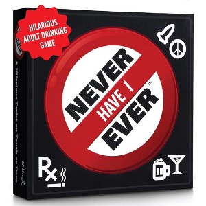 Never Have I Ever – Drinking Edition Party Game, Ages 21 and Up - 1 of 4