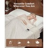 Coucheta Electric Blanket, Thick Tufted Plush Heated Blanket,10 Heat&Time Settings,ETL Certified Machine Washable Heated Throw,Multiple Sizes&Colors - 3 of 4