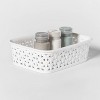 Y-weave Small Decorative Storage Basket White - Brightroom™ : Target