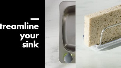 Oxo Stainless Steel Sink Sponge Holder : Target