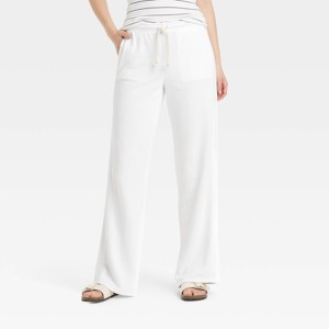 Women's Leisure Studio French Terry Sweatpants - Universal Thread™ - 1 of 3