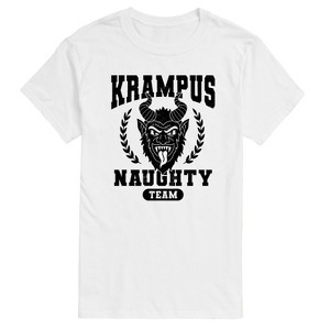Men's - Instant Message - Krampus Naughty Team Short Sleeve Graphic T-Shirt - 1 of 4