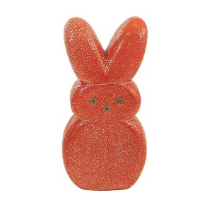 Bethany Lowe 6.0 Inch Peeps Orange Bunny Spring Decoration Licensed Figurines - 1 of 3