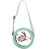 HalloweenCostumes.com   Women  Cat in the Hat Costume Companion Pouch Purse, Pink/Clear/Green - 2 of 4