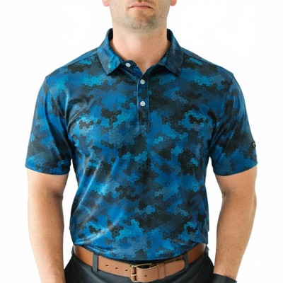 Men's Camouflage Golf Polo - Yatta Golf