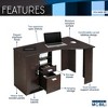 Anybear Classic Office Desk with Storage - 2 of 4