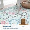 8x10 Area Rugs for Living Room Bedroom Large Washable Rugs, Boho Nursery Rug Non-Shedding Floral Stain Resistant Carpet Accent Rugs for Home - 4 of 4