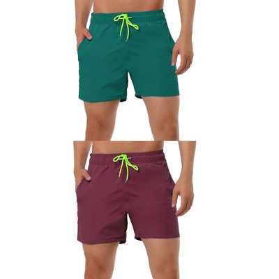 burgundy/dark green