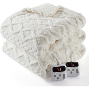 Electric Blanket - 10 Heat & Time Settings, ETL Certified, Machine Washable - 1 of 4