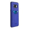 Reiko Samsung Galaxy S8 Edge /S8+/ S8 Plus Anti-Slip Texture Protector Cover with Card Slot in Navy - 2 of 4