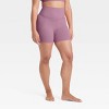 Women's Everyday Soft Ultra High-Rise Bike Shorts 6" - All In Motion™ - 3 of 4