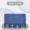 Lilly Crochet Collection 100% Cotton Tufted Reversible 2-Piece Bath Rug Set – Super Absorbent, Machine Washable Bathroom Mats with Crochet Pattern - 4 of 4