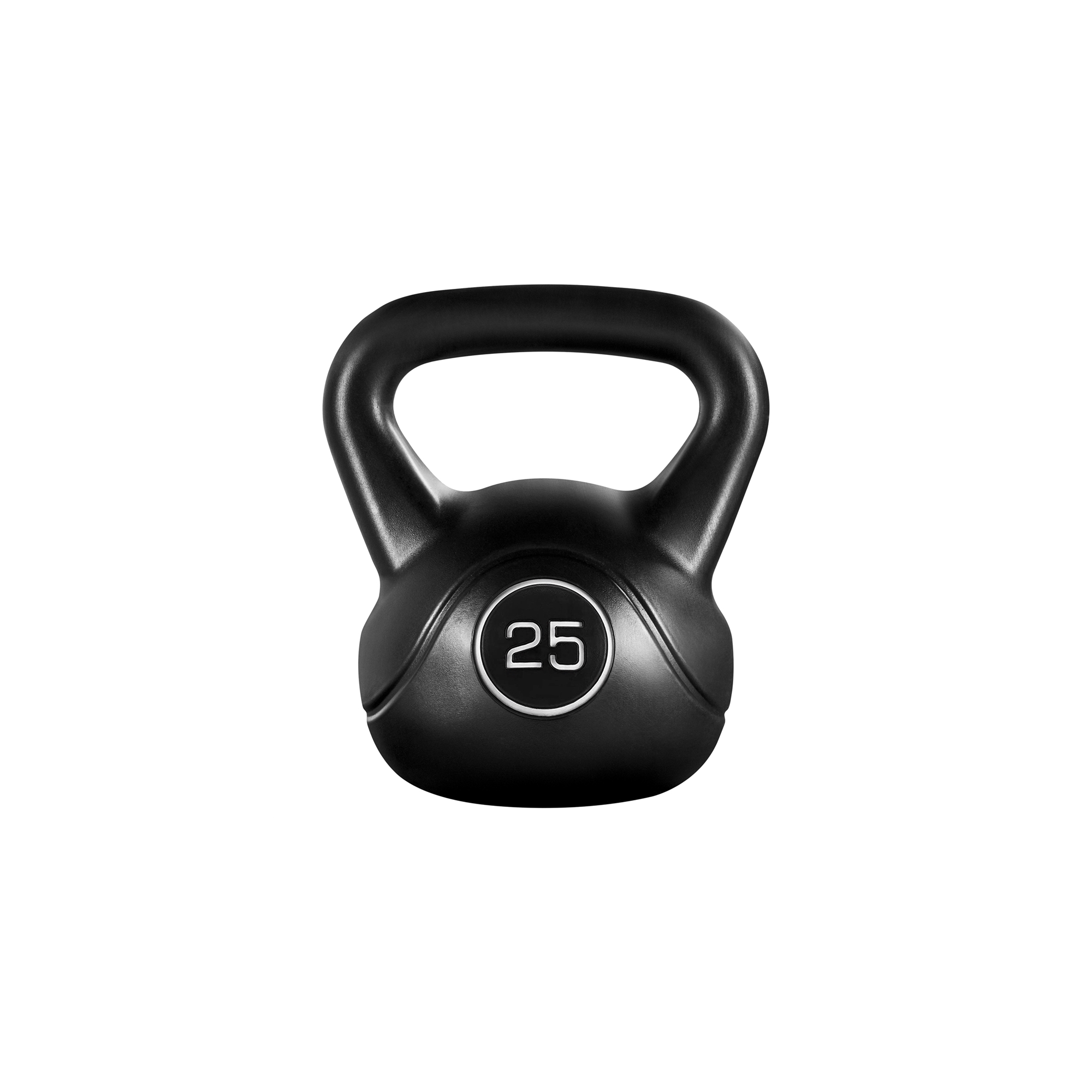 Yaheetech 25lbs Kettlebell HDPE Coated Kettle Bells for Home Gym