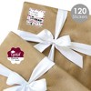 Big Dot of Happiness Maroon Grad Best is Yet to Come Assorted Burgundy Graduation Party Gift Tag Labels To and From Stickers 12 Sheets 120 Stickers - 2 of 4