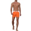 Lars Amadeus Men's Summer Beach Contrast Color Waist Elastic Design Pool Board Shorts 2 Pack - 2 of 4