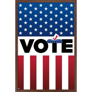 Trends International Vote Framed Wall Poster Prints - 1 of 4