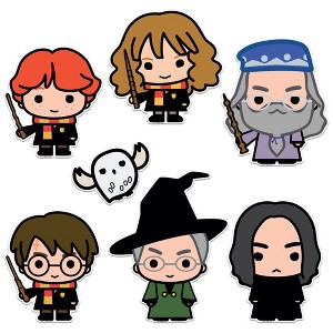 Harry Potter Heroes Chibi Stickers Die Cut Vinyl Large Deluxe Sticker Variety Pack - 1 of 4