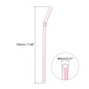 Unique Bargains Reusable Smooth Creative Glass Straws for Tea Milkshakes 6 Pcs - 2 of 4