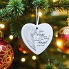 Personalization Mall Angel Wings Personalized Memorial Heart Ornament - 4 of 4