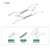 Unique Bargains Stainless Steel Invisible Design Tip Protector Vertical Plate Holder - 3 of 4