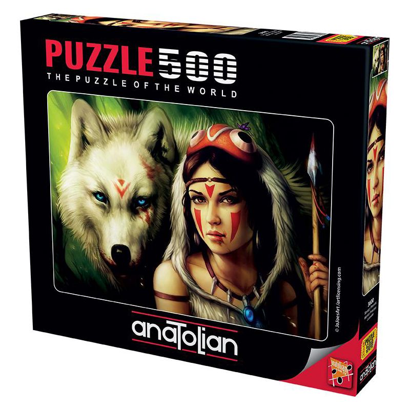 Anatolian Warrior Princess 500 pc   Jigsaw Puzzle 3600, 3 of 8