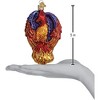 Old World Christmas Glass Blown Ornament, Fiery Phoenix - 3 of 4