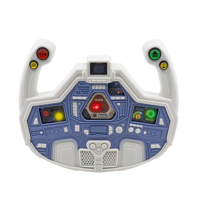 eKids Disney Pixar Lightyear Toy Steering Wheel for Kids – Gray (LY-157.EEV22M)