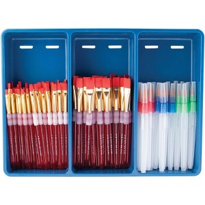 Royal & Langnickel Big Kid's Choice Classroom Brush Set, Flat Type, Assorted Sizes, Set of 90 - 1 of 4