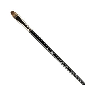 Creative Mark Hamburg Premiere Professional Oil Painting Brushes - Filbert Oil Paint Brush - Handmade in Germany, Natural & Synthetic Hair Blend, Long - 1 of 4